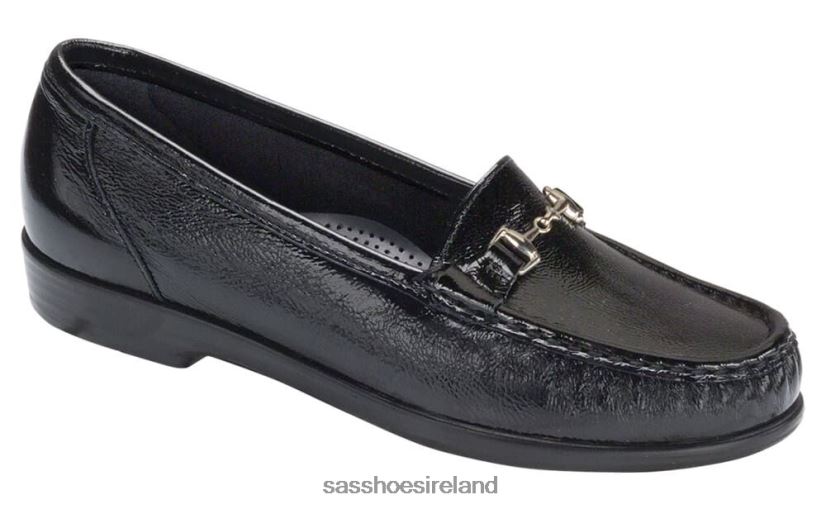 Women SAS Metro Slip On Loafer Versatile X88N24177 Black Patent