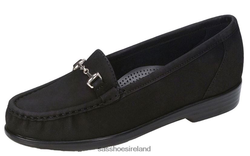 Women SAS Metro Slip On Loafer Versatile X88N24178 Charcoal Nubuck