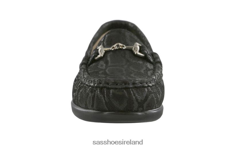 Women SAS Metro Slip On Loafer Versatile X88N24220 Nero Snake