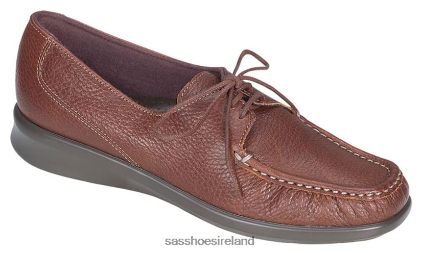 Women SAS Petra Lace Up Loafer Versatile X88N24395 Mulch