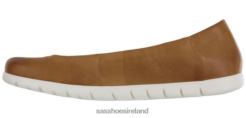 Women SAS Radiant Ballet Flat Versatile X88N2425 Hazel