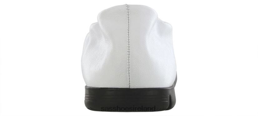 Women SAS Radiant Ballet Flat Versatile X88N2426 Chalk