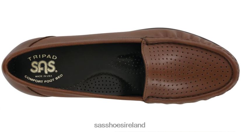 Women SAS Savvy Slip On Loafer Versatile X88N24192 Russet