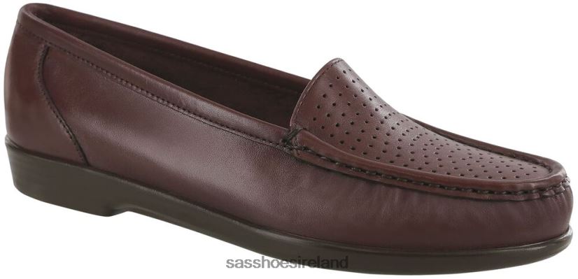 Women SAS Savvy Slip On Loafer Versatile X88N24193 Wine