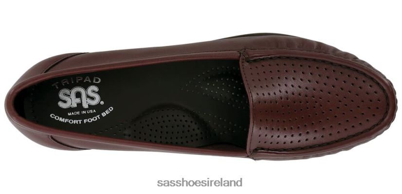 Women SAS Savvy Slip On Loafer Versatile X88N24193 Wine