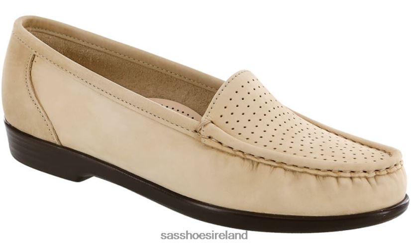 Women SAS Savvy Slip On Loafer Versatile X88N24195 Linen