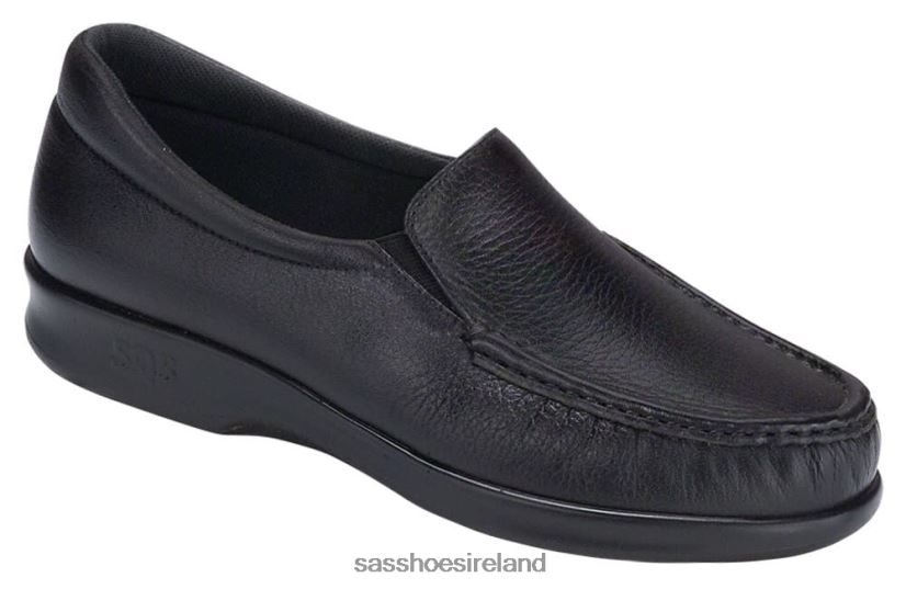 Women SAS Twin Slip On Loafer Versatile X88N24240 Black