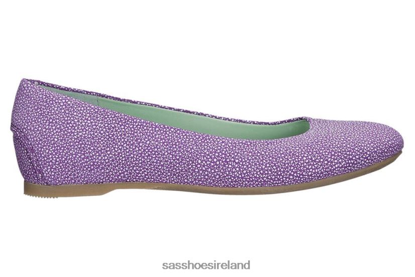 Women SAS Lacey Slip On Loafer Inspired X88N24379 Purple