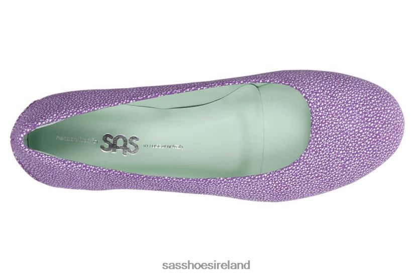 Women SAS Lacey Slip On Loafer Inspired X88N24379 Purple