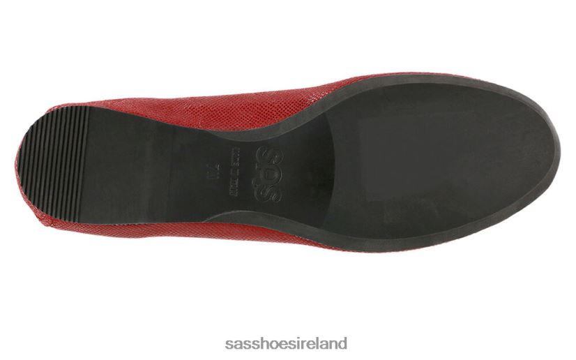 Women SAS Lacey Slip On Loafer Inspired X88N24381 Rouge