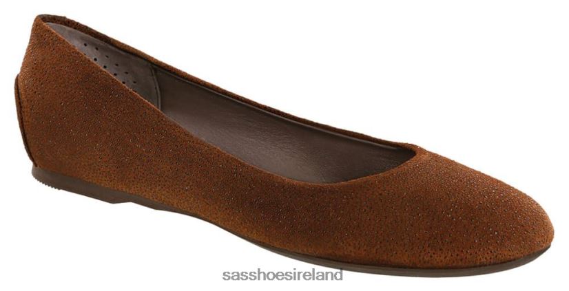 Women SAS Lacey Slip On Loafer Inspired X88N24382 Dark Brown