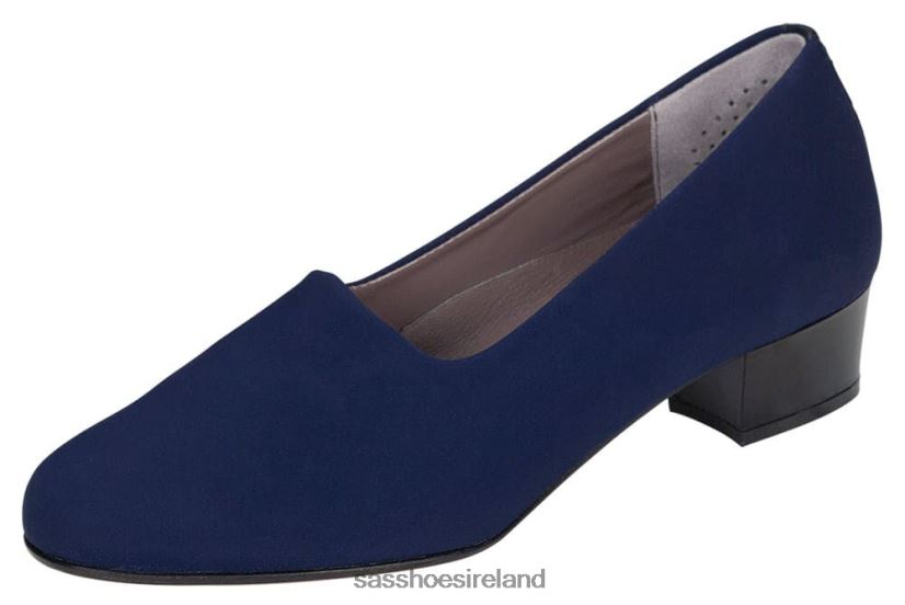 Women SAS Lucia Slip On Heel Inspired X88N24340 Navy