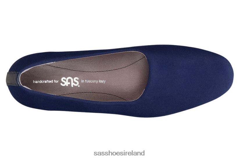 Women SAS Lucia Slip On Heel Inspired X88N24340 Navy