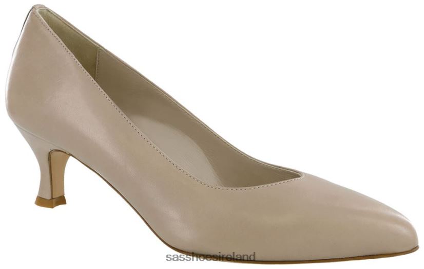 Women SAS Moxie Kitten Heel Inspired X88N24356 Mushroom