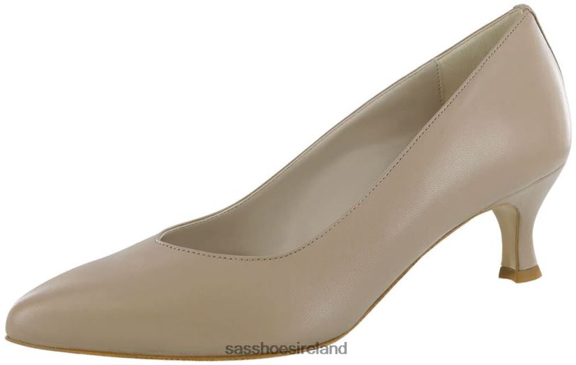 Women SAS Moxie Kitten Heel Inspired X88N24356 Mushroom