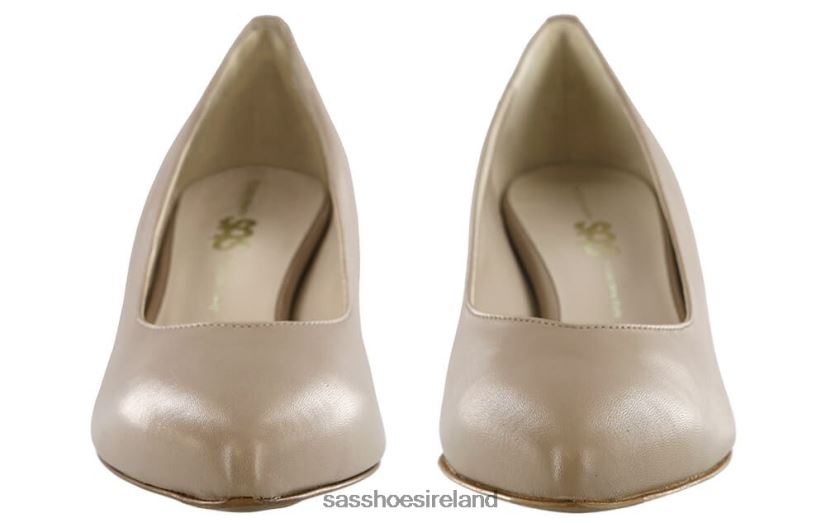 Women SAS Moxie Kitten Heel Inspired X88N24356 Mushroom