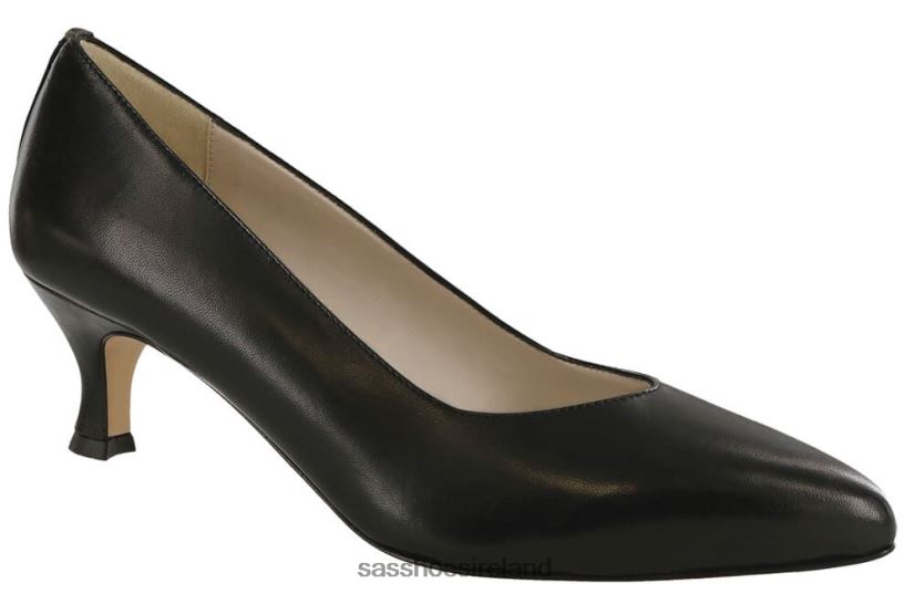 Women SAS Moxie Kitten Heel Inspired X88N24357 Black