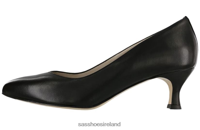 Women SAS Moxie Kitten Heel Inspired X88N24357 Black