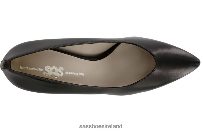 Women SAS Moxie Kitten Heel Inspired X88N24357 Black