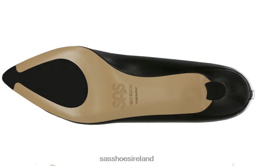 Women SAS Moxie Kitten Heel Inspired X88N24357 Black