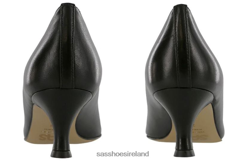 Women SAS Moxie Kitten Heel Inspired X88N24357 Black