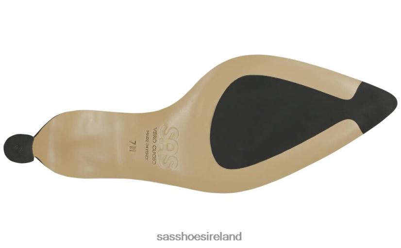 Women SAS Moxie Kitten Heel Inspired X88N24359 Multisnake Black