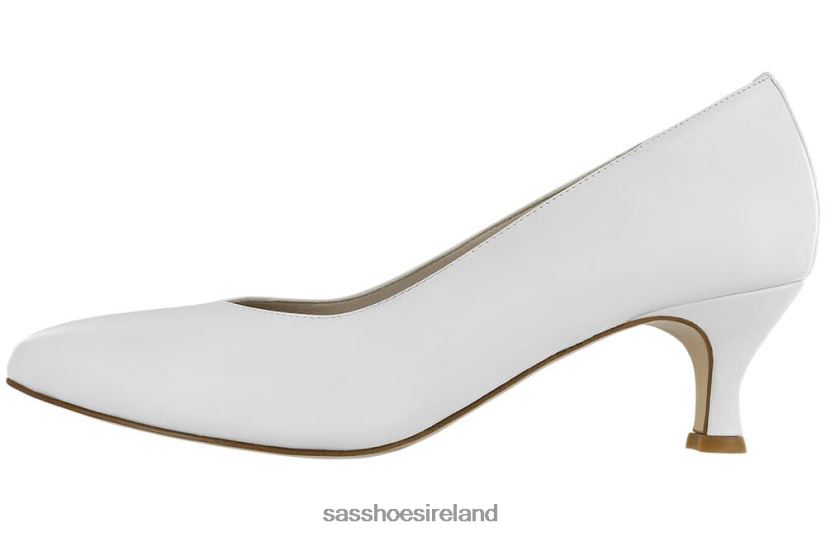 Women SAS Moxie Kitten Heel Inspired X88N24360 White