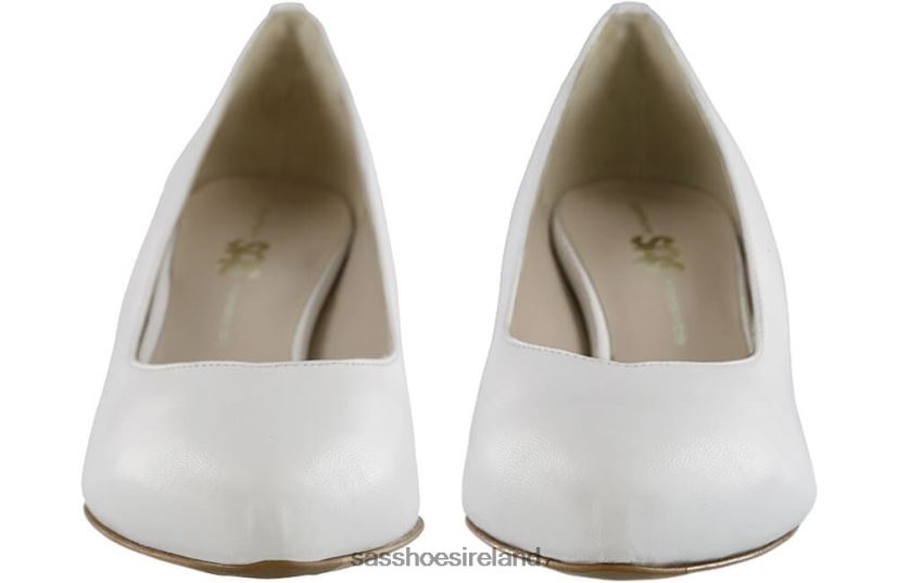 Women SAS Moxie Kitten Heel Inspired X88N24360 White