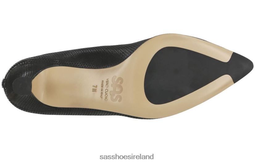 Women SAS Moxie Kitten Heel Inspired X88N24362 Onyx