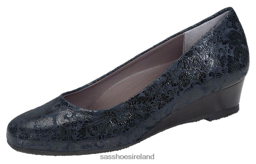 Women SAS Sofia Wedge Pump Inspired X88N24316 Navy