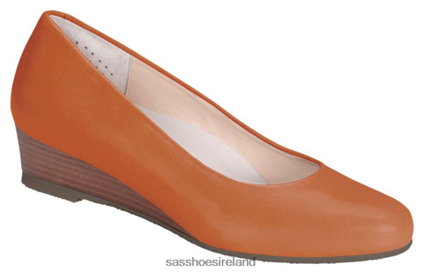 Women SAS Sofia Wedge Pump Inspired X88N24323 Brune