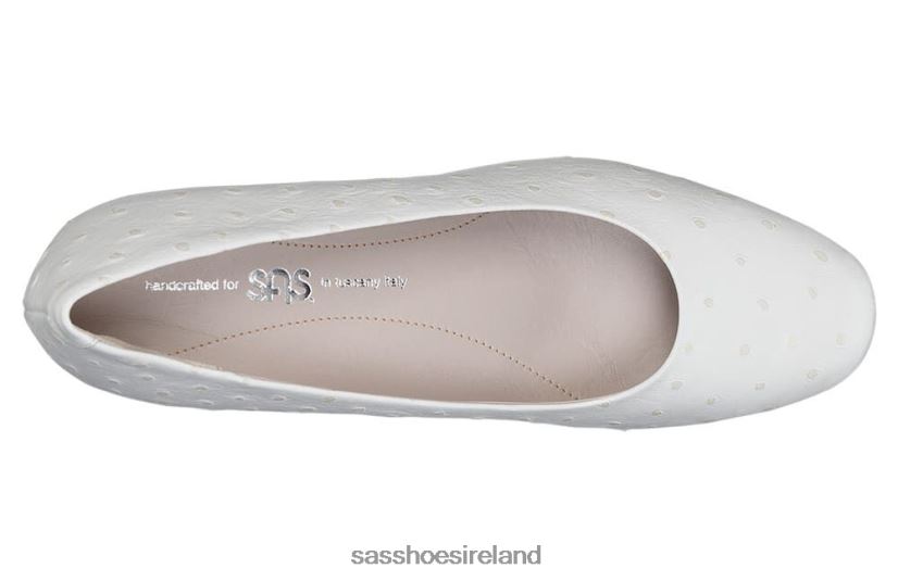 Women SAS Sofia Wedge Pump Inspired X88N24325 Blanc