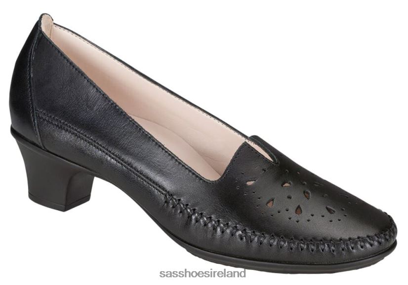 Women SAS Sonyo Slip On Heel Inspired X88N24355 Alfa Black