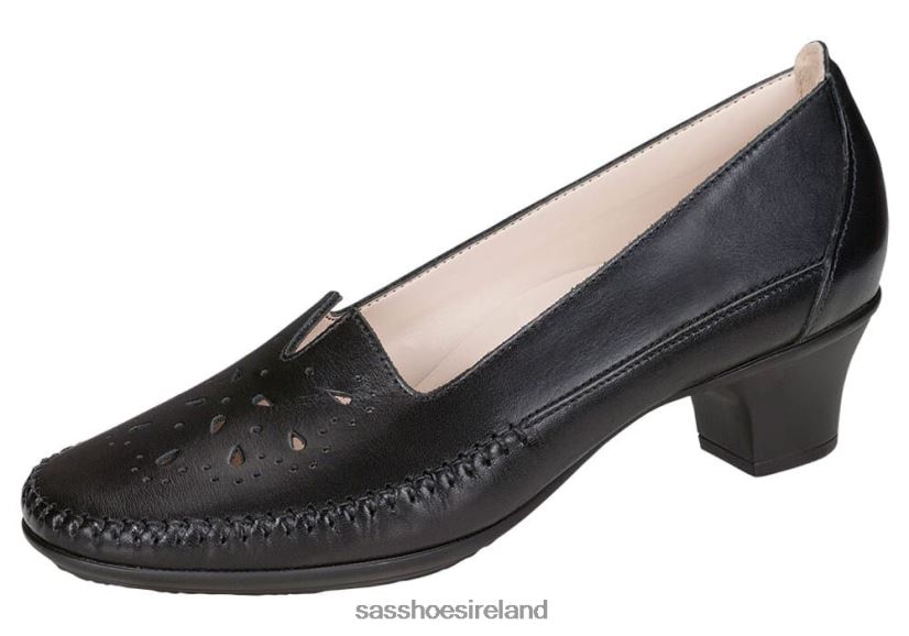 Women SAS Sonyo Slip On Heel Inspired X88N24355 Alfa Black