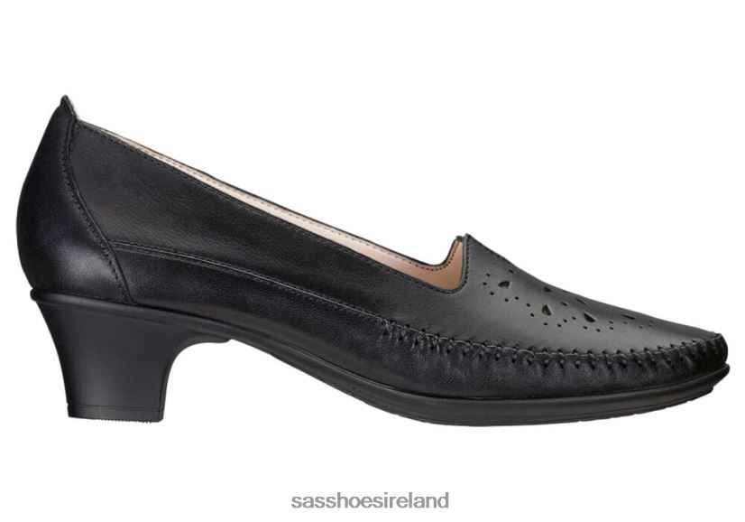 Women SAS Sonyo Slip On Heel Inspired X88N24355 Alfa Black
