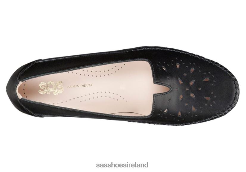 Women SAS Sonyo Slip On Heel Inspired X88N24355 Alfa Black