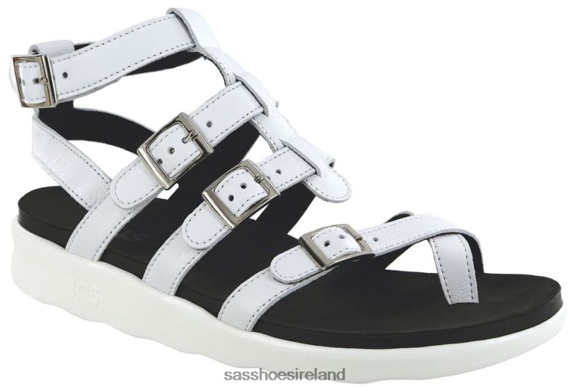 Women SAS Aria Gladiator Sandal Versatile X88N2444 Chalk