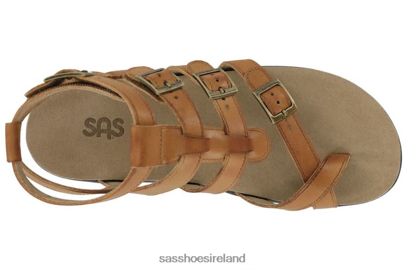 Women SAS Aria Gladiator Sandal Versatile X88N249 Hazel