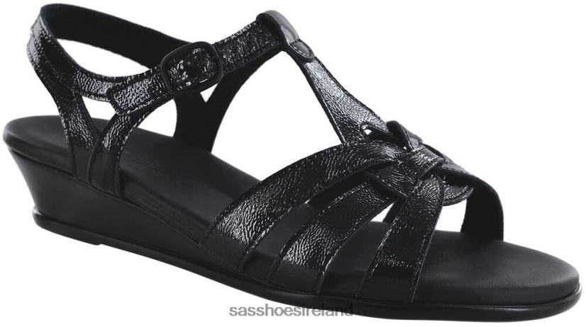 Women SAS Aurora T-Strap Sandal Versatile X88N2467 Carbon