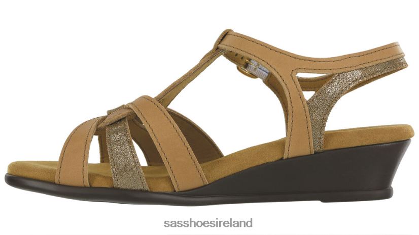 Women SAS Aurora T-Strap Sandal Versatile X88N2468 Sparks