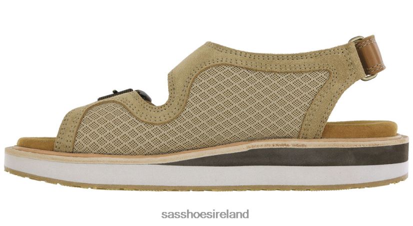 Women SAS Conga Heel Strap Sandal Versatile X88N24403 Coverall