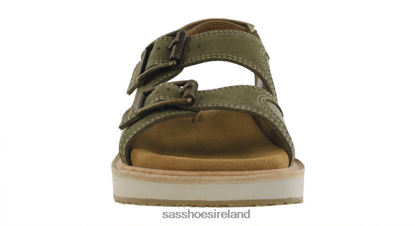 Women SAS Conga Heel Strap Sandal Versatile X88N24404 Desert Sage