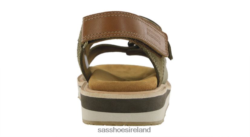 Women SAS Conga Heel Strap Sandal Versatile X88N24404 Desert Sage
