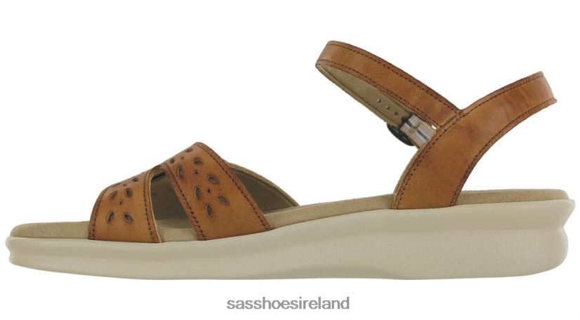 Women SAS Duo Quarter Strap Sandal Versatile X88N2480 Hazel