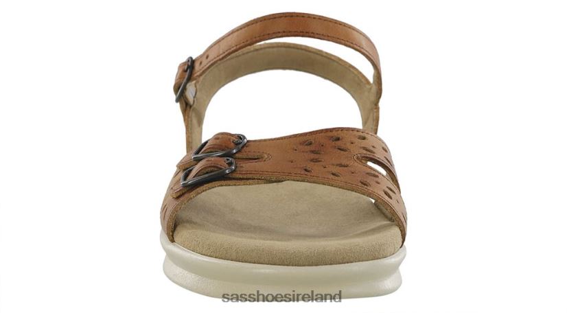 Women SAS Duo Quarter Strap Sandal Versatile X88N2480 Hazel