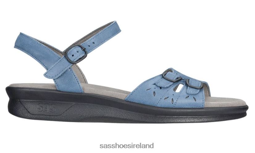 Women SAS Duo Quarter Strap Sandal Versatile X88N2483 Denim