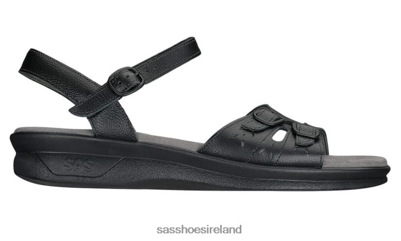 Women SAS Duo Quarter Strap Sandal Versatile X88N2484 Black