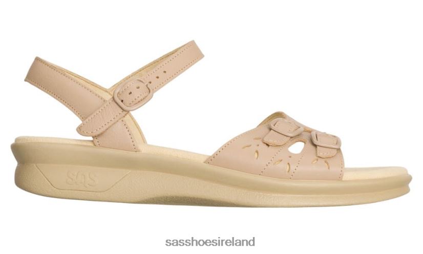 Women SAS Duo Quarter Strap Sandal Versatile X88N2485 Natural