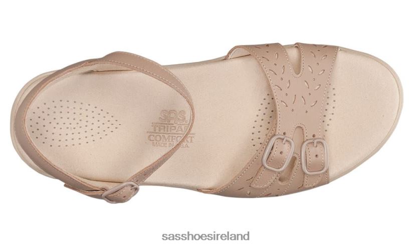 Women SAS Duo Quarter Strap Sandal Versatile X88N2485 Natural