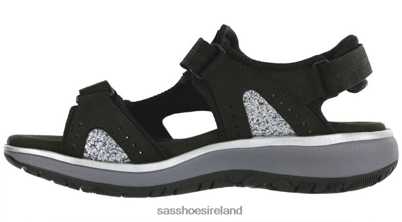 Women SAS Embark Sport Sandal Versatile X88N2457 Nero